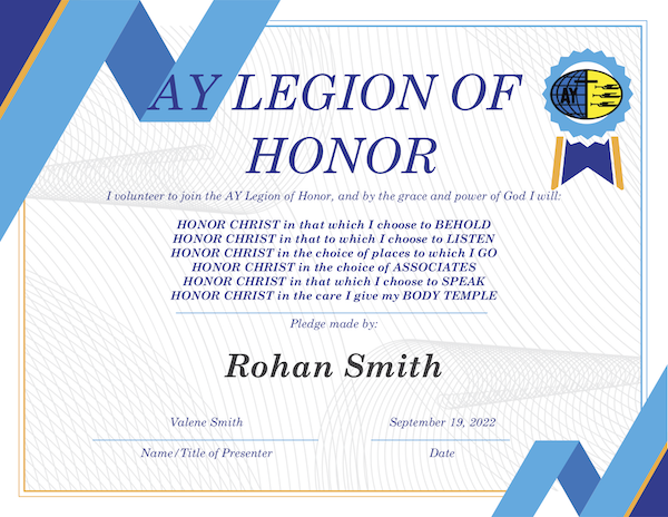 the-adventist-youth-ay-legion-of-honor-with-certificate-and-meaning